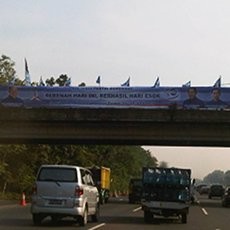Bebenah Hari Ini, Berhasil Hari Esok Hiasi Tol Jagorawi 