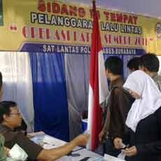 90 Menit Digelar, 235 Biker Terjaring Operasi Patuh