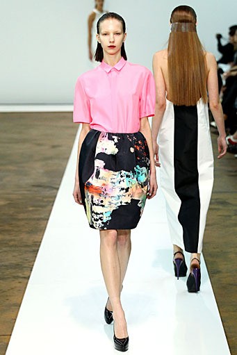Josh Goot, Spring/Summer 2012. Australian Fashion Week 2012. [Photo by Mark Nolan/Getty Images]