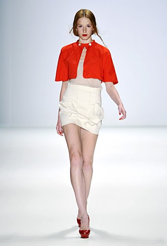 Hien Le, Spring/Summer 2012. Berlin Fashion Week 2012. [Photo by Gareth Cattermole/Getty Images for IMG]