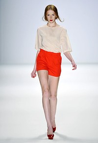 Hien Le, Spring/Summer 2012. Berlin Fashion Week 2012. [Photo by Gareth Cattermole/Getty Images for IMG]