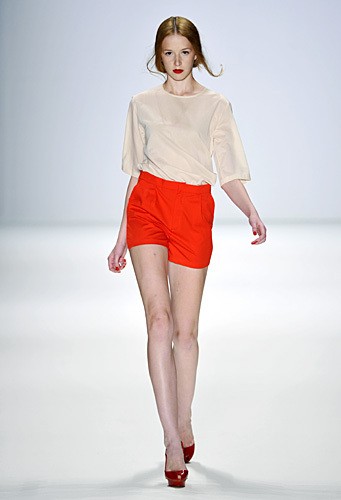 Hien Le, Spring/Summer 2012. Berlin Fashion Week 2012. [Photo by Gareth Cattermole/Getty Images for IMG]