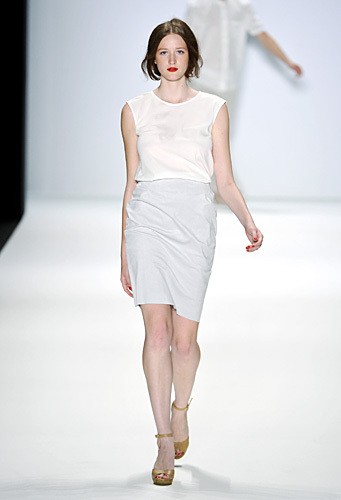 Hien Le, Spring/Summer 2012. Berlin Fashion Week 2012. [Photo by Gareth Cattermole/Getty Images for IMG]