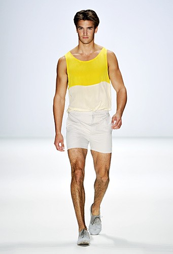 Hien Le, Spring/Summer 2012. Berlin Fashion Week 2012. [Photo by Gareth Cattermole/Getty Images for IMG]