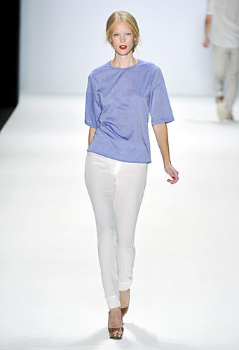 Hien Le, Spring/Summer 2012. Berlin Fashion Week 2012. [Photo by Gareth Cattermole/Getty Images for IMG]