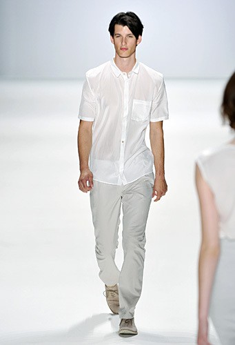 Hien Le, Spring/Summer 2012. Berlin Fashion Week 2012. [Photo by Gareth Cattermole/Getty Images for IMG]