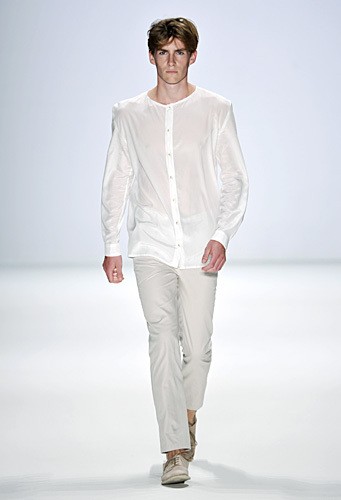 Hien Le, Spring/Summer 2012. Berlin Fashion Week 2012. [Photo by Gareth Cattermole/Getty Images for IMG]