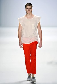Hien Le, Spring/Summer 2012. Berlin Fashion Week 2012. [Photo by Gareth Cattermole/Getty Images for IMG]