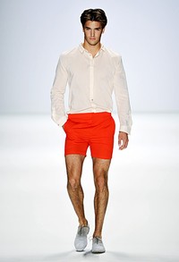 Hien Le, Spring/Summer 2012. Berlin Fashion Week 2012. [Photo by Gareth Cattermole/Getty Images for IMG]