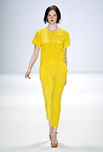 Hien Le, Spring/Summer 2012. Berlin Fashion Week 2012. [Photo by Gareth Cattermole/Getty Images for IMG]