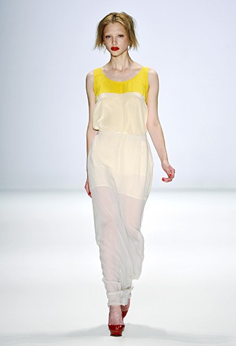 Hien Le, Spring/Summer 2012. Berlin Fashion Week 2012. [Photo by Gareth Cattermole/Getty Images for IMG]