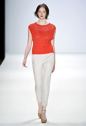 Hien Le, Spring/Summer 2012. Berlin Fashion Week 2012. [Photo by Gareth Cattermole/Getty Images for IMG]