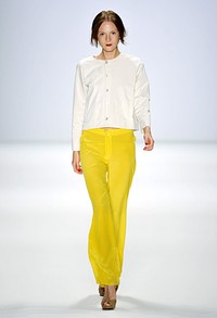 Hien Le, Spring/Summer 2012. Berlin Fashion Week 2012. [Photo by Gareth Cattermole/Getty Images for IMG]