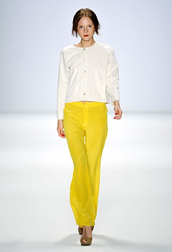 Hien Le, Spring/Summer 2012. Berlin Fashion Week 2012. [Photo by Gareth Cattermole/Getty Images for IMG]