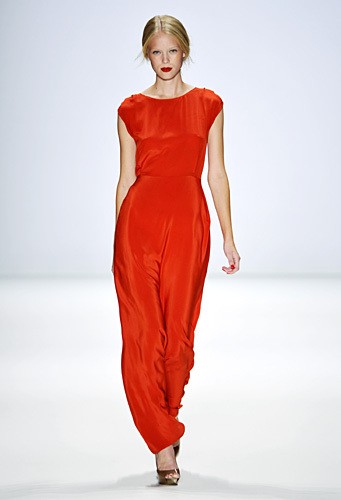 Hien Le, Spring/Summer 2012. Berlin Fashion Week 2012. [Photo by Gareth Cattermole/Getty Images for IMG]
