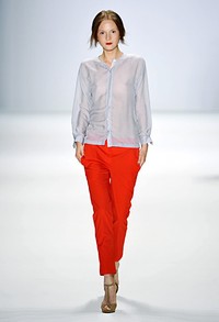 Hien Le, Spring/Summer 2012. Berlin Fashion Week 2012. [Photo by Gareth Cattermole/Getty Images for IMG]