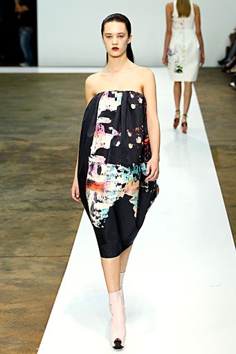 Josh Goot, Spring/Summer 2012. Australian Fashion Week 2012. [Photo by Mark Nolan/Getty Images]