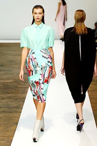 Josh Goot, Spring/Summer 2012. Australian Fashion Week 2012. [Photo by Mark Nolan/Getty Images]