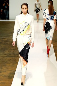 Josh Goot, Spring/Summer 2012. Australian Fashion Week 2012. [Photo by Mark Nolan/Getty Images]