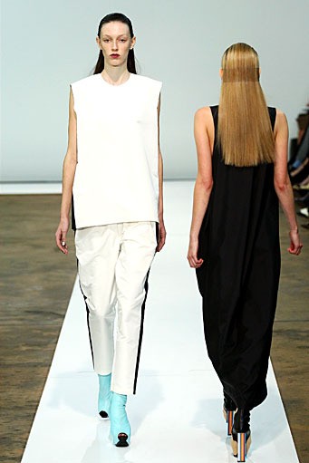 Josh Goot, Spring/Summer 2012. Australian Fashion Week 2012. [Photo by Mark Nolan/Getty Images]