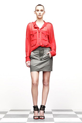 Alexander Wang. Resort 2012. New York Fashion Week 2012. [Dok. Alexander Wang]