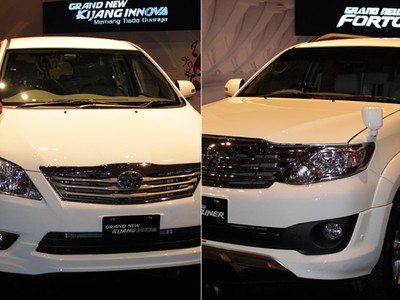 Tampang Anyar Innova dan Fortuner