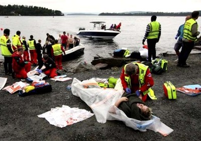 Penembakan di Oslo Tewaskan 80 Orang