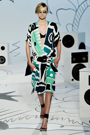 Diane von Furstenberg, Resort 2012. New York Fashion Week 2012. [dok. Diane von Furstenberg]