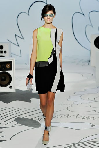 Diane von Furstenberg, Resort 2012. New York Fashion Week 2012. [dok. Diane von Furstenberg]