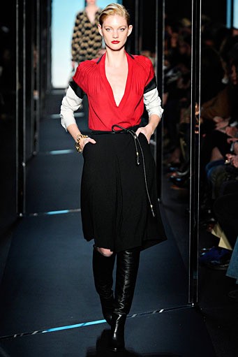 Diane von Furstenberg, Fall/Winter 2011. New York Fashion Week 2011. [Dok. Diane von Furstenberg]