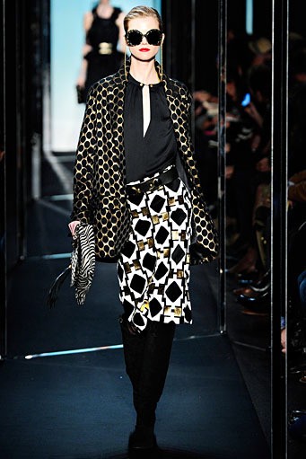 Diane von Furstenberg, Fall/Winter 2011. New York Fashion Week 2011. [Dok. Diane von Furstenberg]