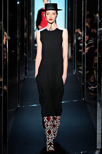 Diane von Furstenberg, Fall/Winter 2011. New York Fashion Week 2011. [Dok. Diane von Furstenberg]