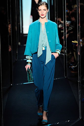 Diane von Furstenberg, Fall/Winter 2011. New York Fashion Week 2011. [Dok. Diane von Furstenberg]