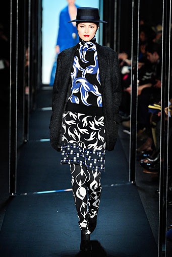 Diane von Furstenberg, Fall/Winter 2011. New York Fashion Week 2011. [Dok. Diane von Furstenberg]