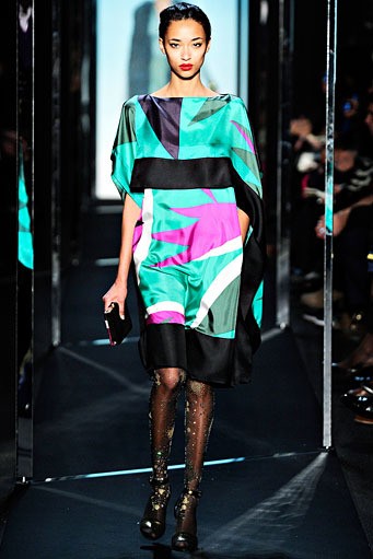 Diane von Furstenberg, Fall/Winter 2011. New York Fashion Week 2011. [Dok. Diane von Furstenberg]