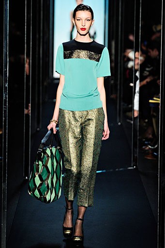 Diane von Furstenberg, Fall/Winter 2011. New York Fashion Week 2011. [Dok. Diane von Furstenberg]