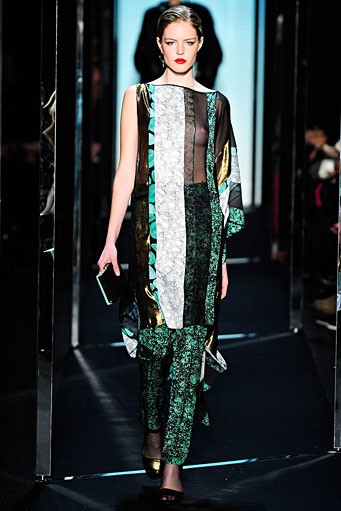 Diane von Furstenberg, Fall/Winter 2011. New York Fashion Week 2011. [Dok. Diane von Furstenberg]