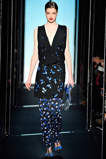 Diane von Furstenberg, Fall/Winter 2011. New York Fashion Week 2011. [Dok. Diane von Furstenberg]