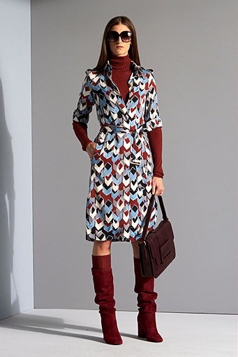 Diane von Furstenberg. Pre Fall/Winter 2011. New York Fashion Week 2011. [Dok. Diane von Furstenberg]