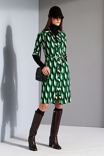 Diane von Furstenberg. Pre Fall/Winter 2011. New York Fashion Week 2011. [Dok. Diane von Furstenberg]