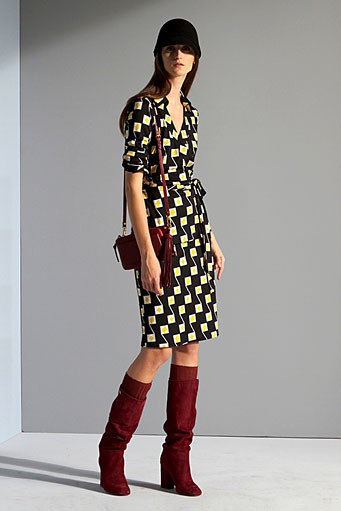 Diane von Furstenberg. Pre Fall/Winter 2011. New York Fashion Week 2011. [Dok. Diane von Furstenberg]