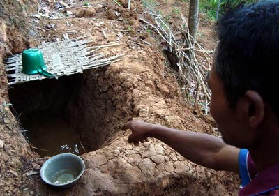 Sumur Tiban Gegerkan Warga Pacitan