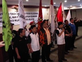 Cegah Tawuran, Ormas di Jaksel Tanda Tangani Perdamaian