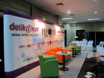 Persiapan diskusi Saatnya Main Game Lokal menjadi tema Ngopi detikINET yang ke-6 kali ini.