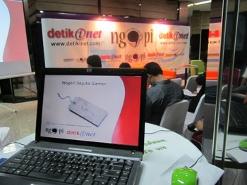 Dengan diadakan diskkusi ini berharapa akan membuka wawasan kita bahwa game hasil karya developer Indonesia tidak kalah atraktif dan menarik dengan buatan luar negeri.