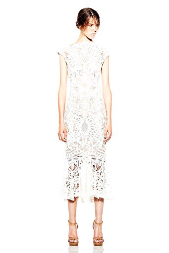 Alexander McQueen, Resort 2012. Paris Fashion Week 2012. [dok. Alexander McQueen]