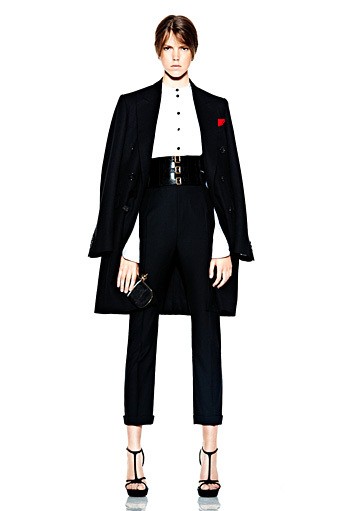 Alexander McQueen, Resort 2012. Paris Fashion Week 2012. [dok. Alexander McQueen]