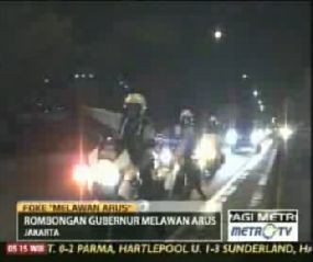 Pemprov DKI: Bukan Kendaraan Gubernur Saja yang Melawan Arus