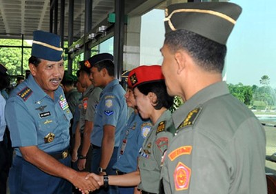 Panglima TNI Terima TNI Peserta Olimpiade Militer