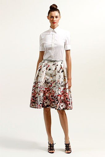 Carolina Herrera, Resort 2012. New York Fashion Week 2012. [dok. Carolina Herrera]